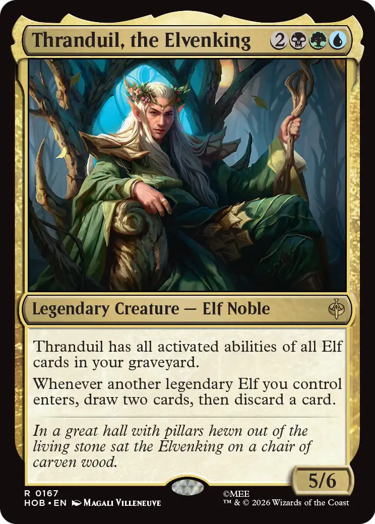 Thranduil, the Elvenking (0167) (HOB) - Foil