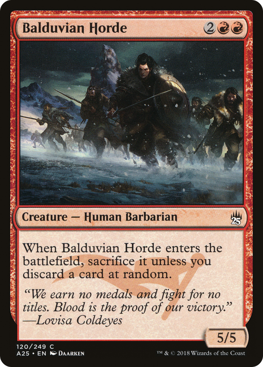Balduvian Horde - Foil
