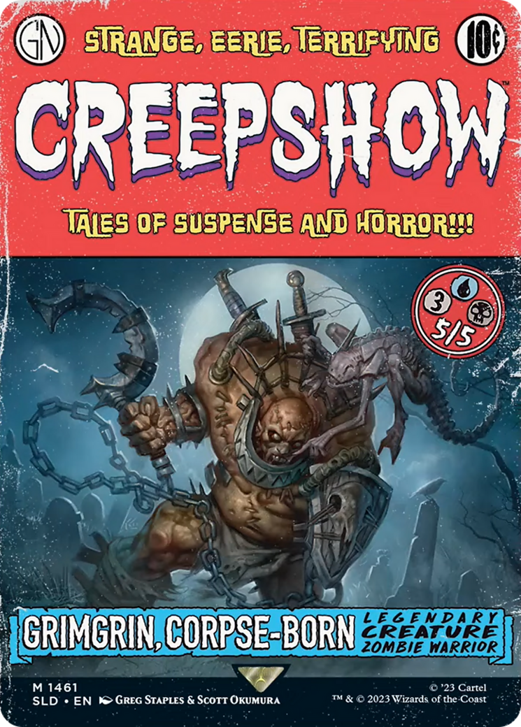 Grimgrin, Corpse-Born (1461) (Reversible) (Showcase) (SLD) - Foil