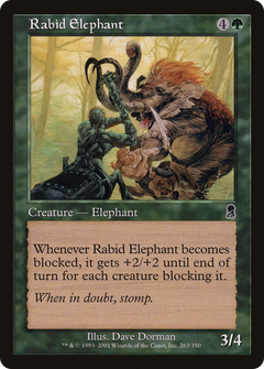 Rabid Elephant - Foil