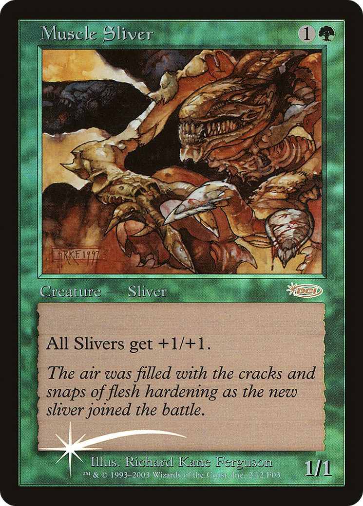 Muscle Sliver (002) (FNM) - Foil