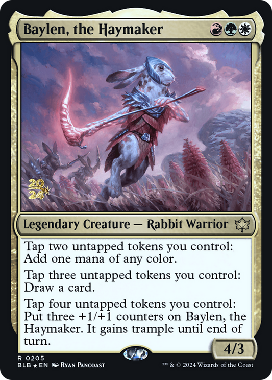 Baylen, the Haymaker (0205) (Prerelease) - Foil