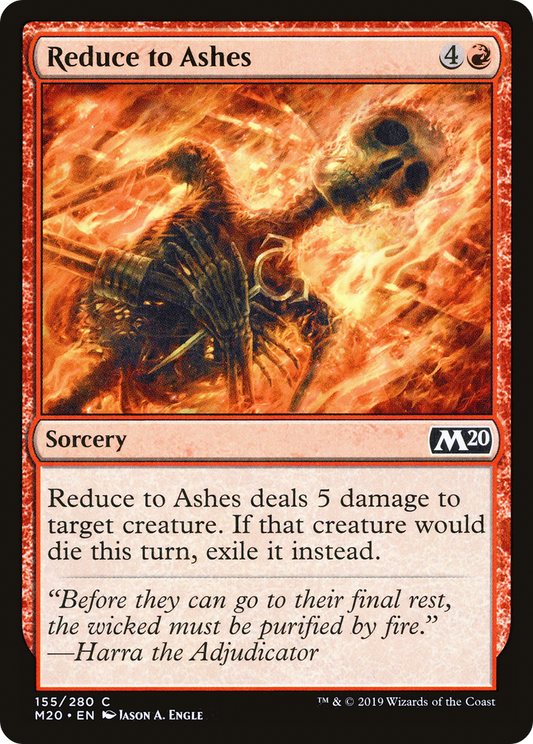 Reduce to Ashes - Foil