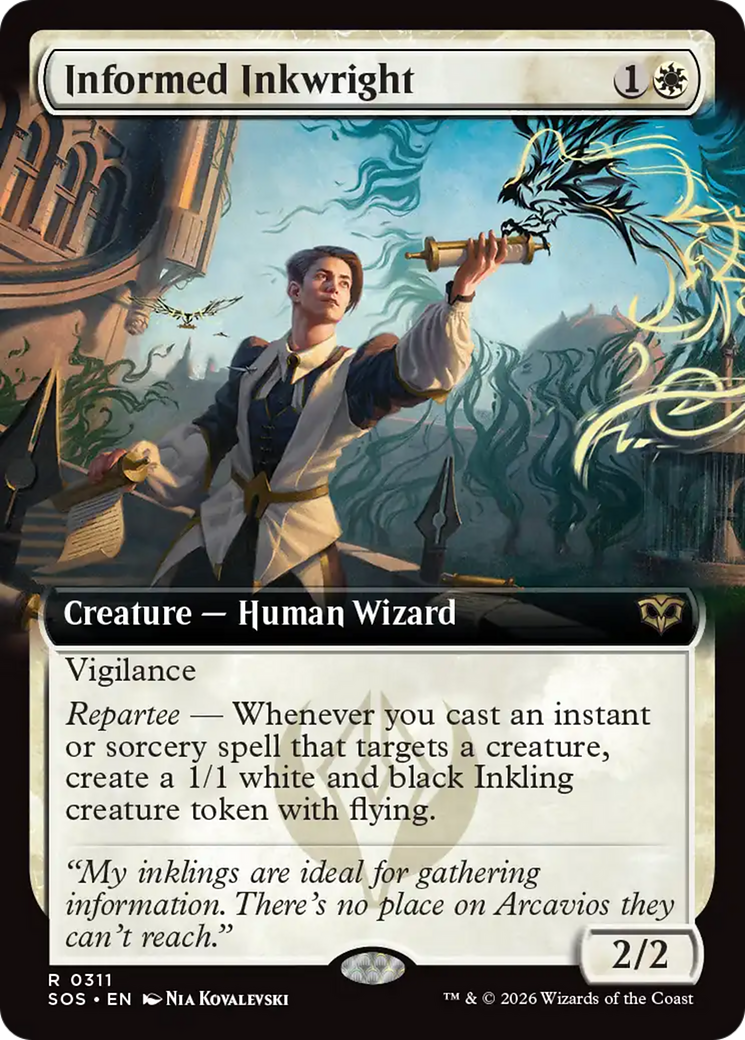 Informed Inkwright (0311) (Extended Art) (SOS)