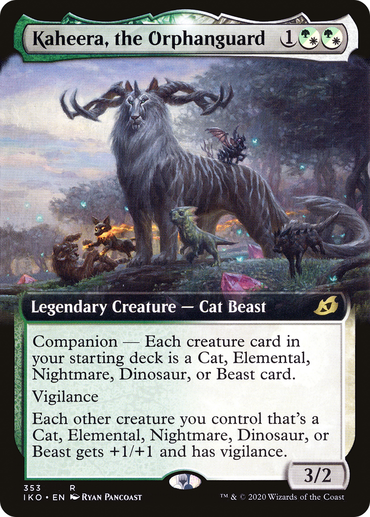 Kaheera, the Orphanguard (353) (Extended Art) - Foil