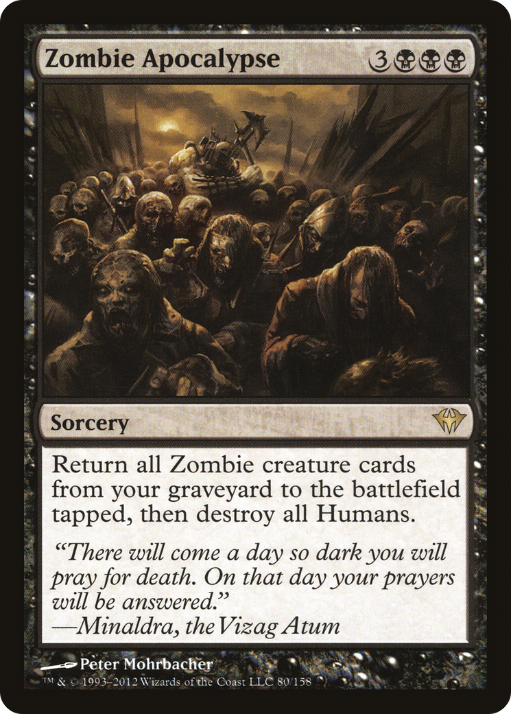 Zombie Apocalypse - Foil