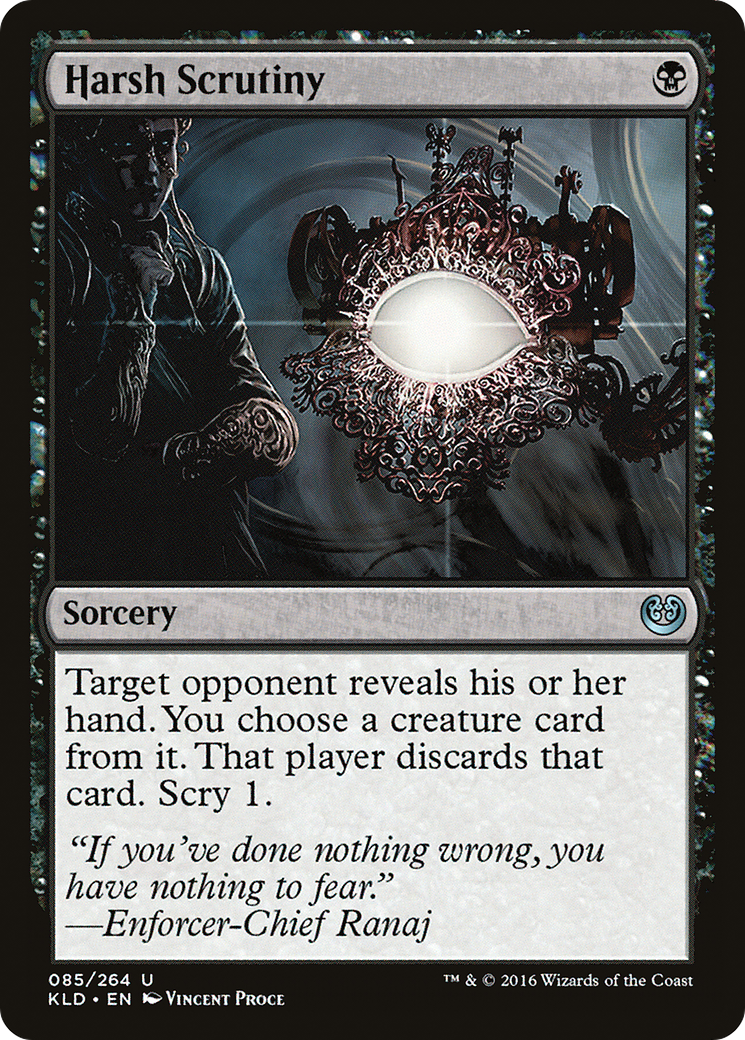 Harsh Scrutiny - Foil