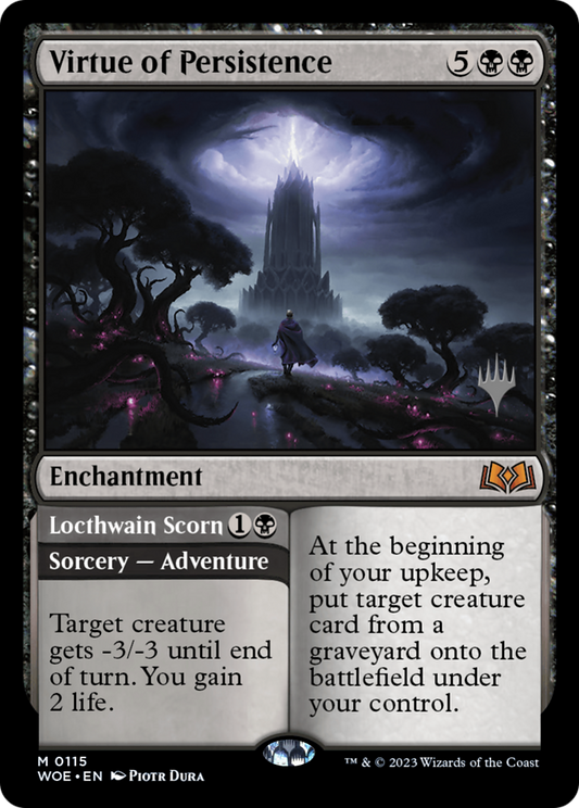 Virtue of Persistence // Locthwain Scorn (0115) (Promo Pack)