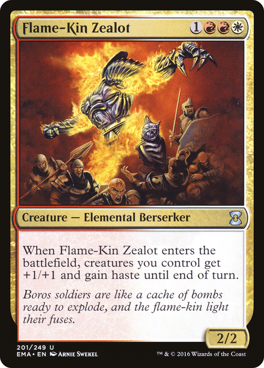Flame-Kin Zealot - Foil