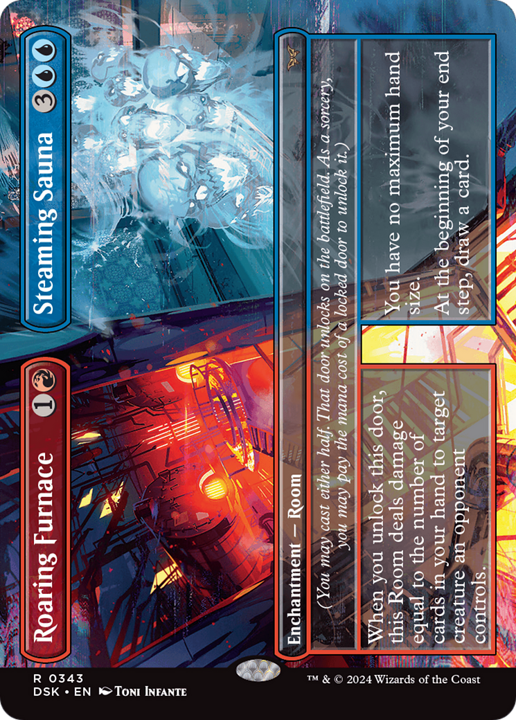 Roaring Furnace // Steaming Sauna (0343) (Borderless) - Foil