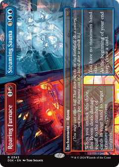 Roaring Furnace // Steaming Sauna (0343) (Borderless) - Foil