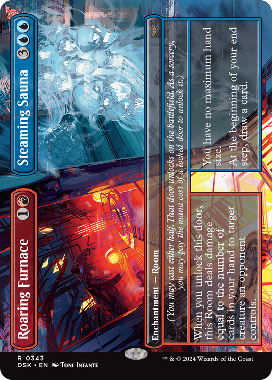 Roaring Furnace // Steaming Sauna (0343) (Borderless) - Foil