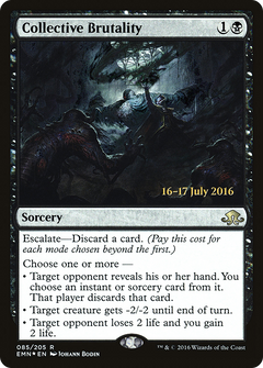 Collective Brutality (085) (Prerelease) - Foil