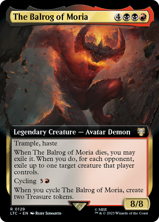 The Balrog of Moria (0129) (Extended Art)