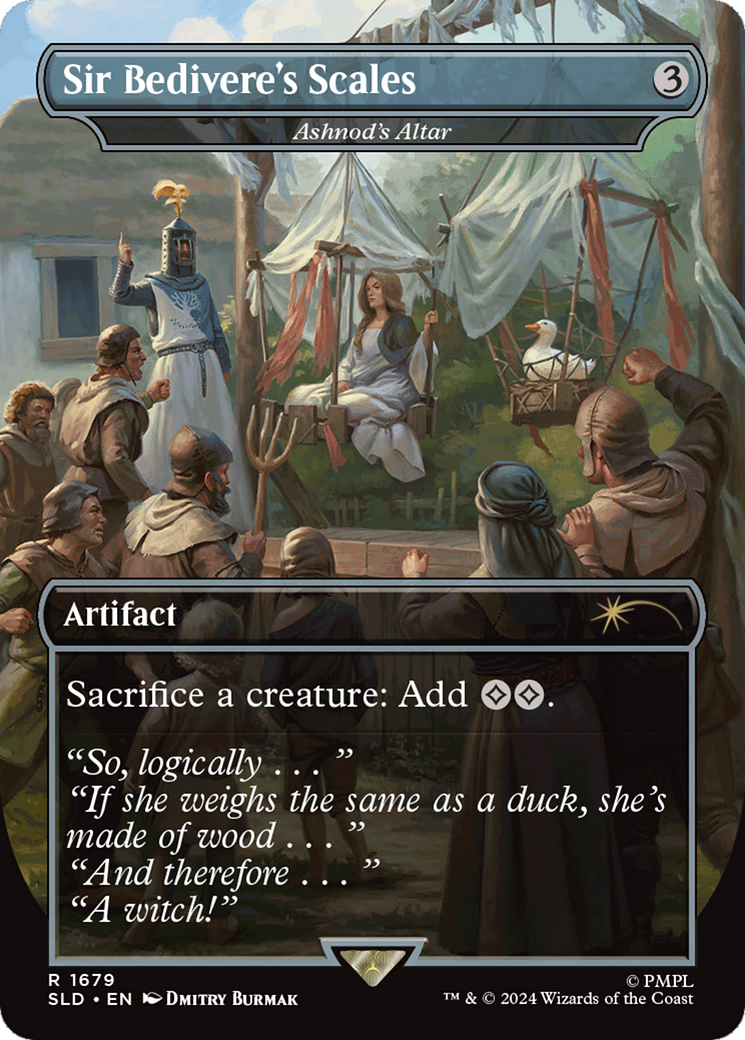 Sir Bedivere's Scales [Ashnod's Altar] (1679) (Borderless) - Foil