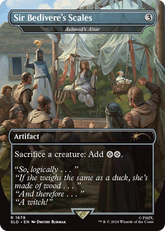 Sir Bedivere's Scales [Ashnod's Altar] (1679) (Borderless) - Foil