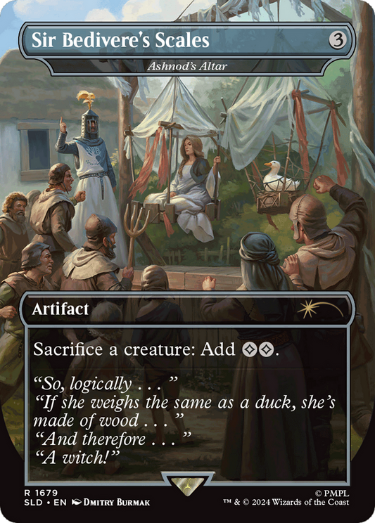 Sir Bedivere's Scales [Ashnod's Altar] (1679) (Borderless) - Foil