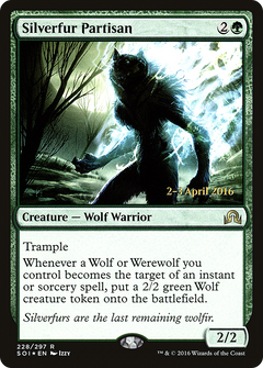 Silverfur Partisan (228) (Prerelease) - Foil
