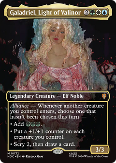 Galadriel, Light of Valinor (0032) (Borderless) (HOC)