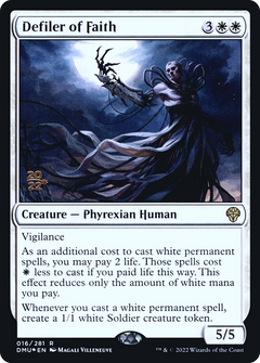 Defiler of Faith (016) (Prerelease) - Foil