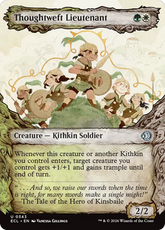 Thoughtweft Lieutenant (0343) (Fable Frame) (ECL)