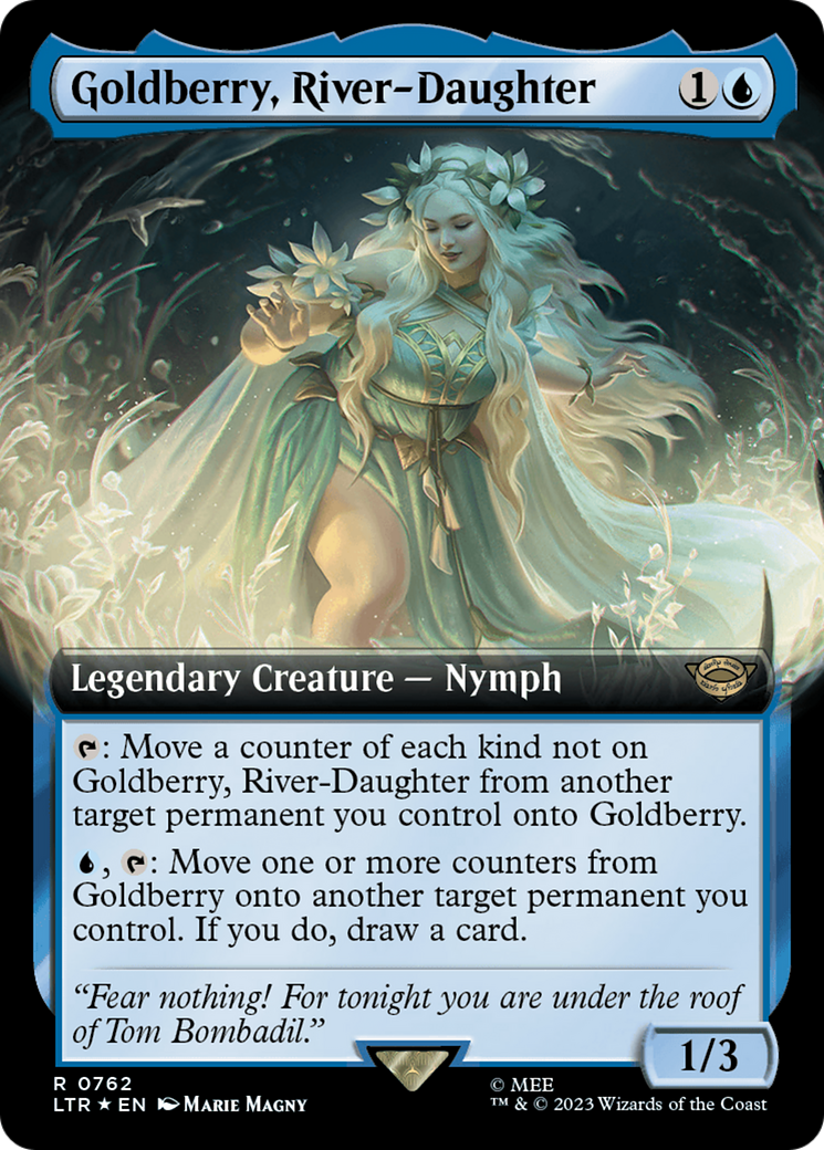 Goldberry, River-Daughter (0762) (Extended Art) - Surge Foil
