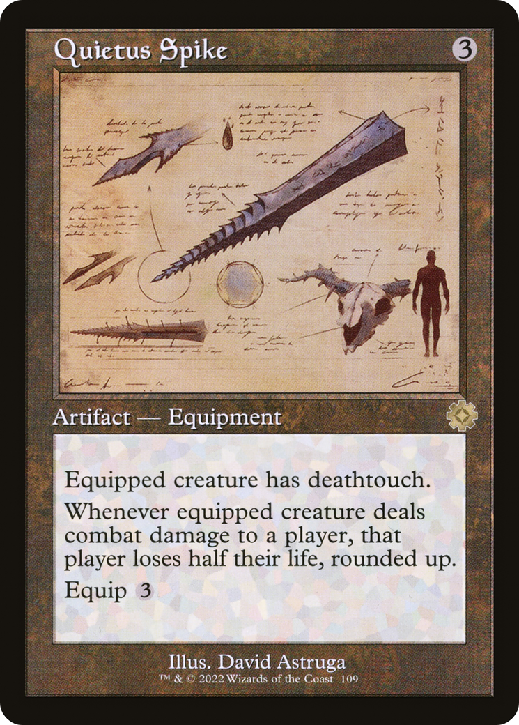 Quietus Spike (109) (Showcase) - Foil