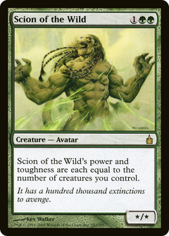 Scion of the Wild - Foil