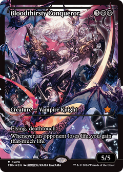 Bloodthirsty Conqueror (0426) (Showcase) - Foil