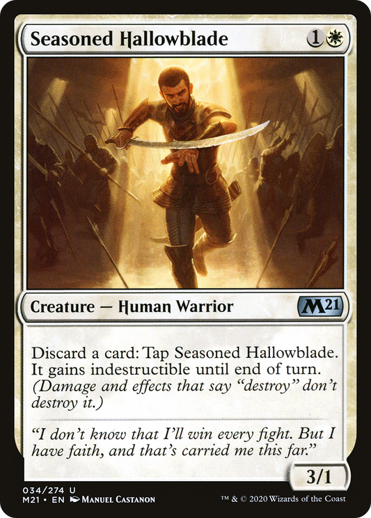 Seasoned Hallowblade - Foil