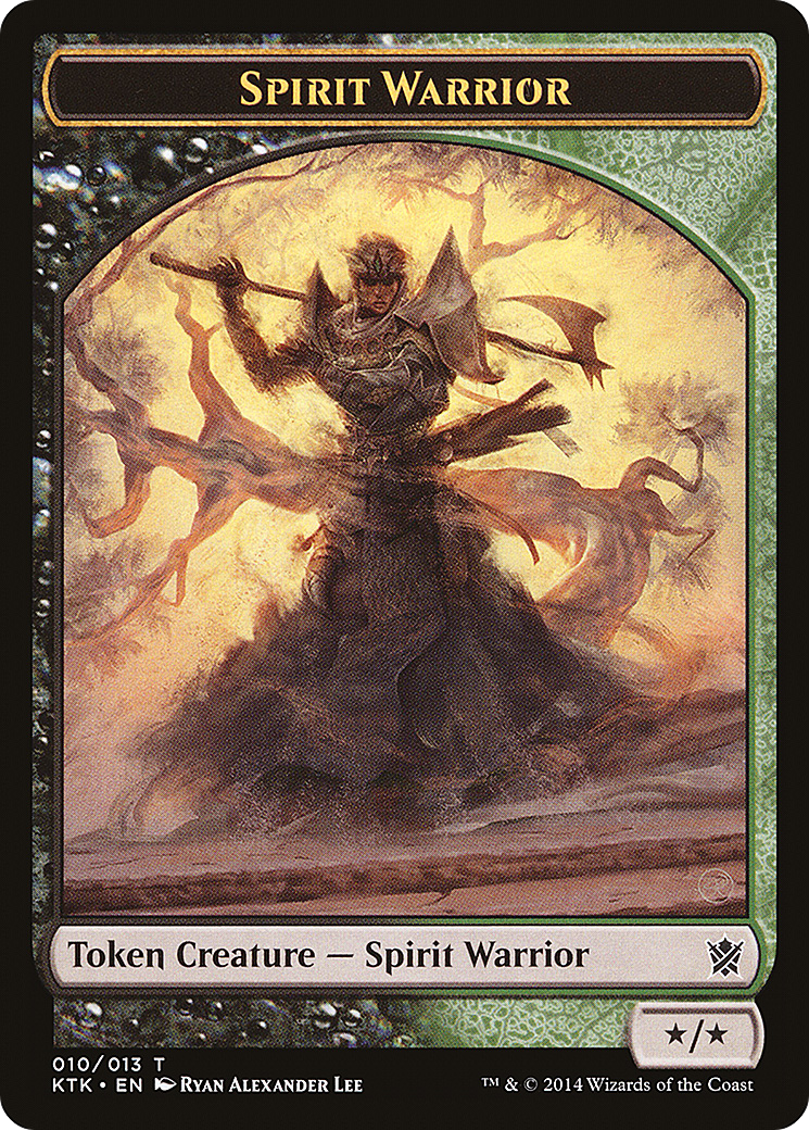Spirit Warrior Token (010)