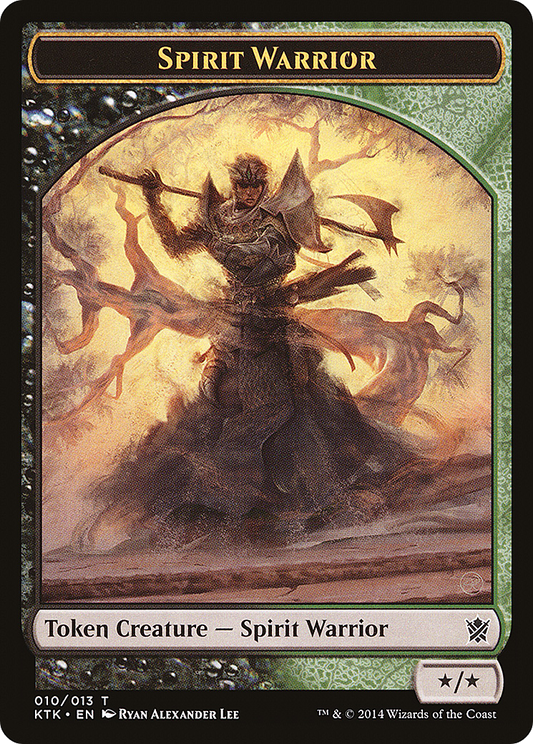 Spirit Warrior Token (010)