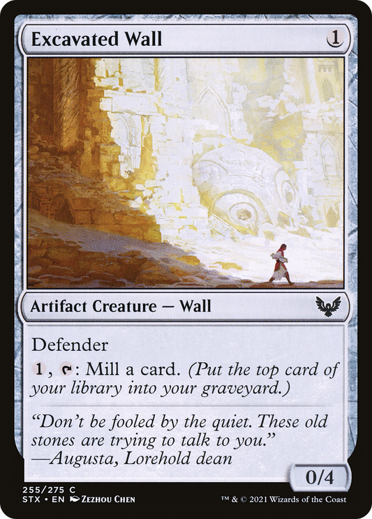 Excavated Wall - Foil