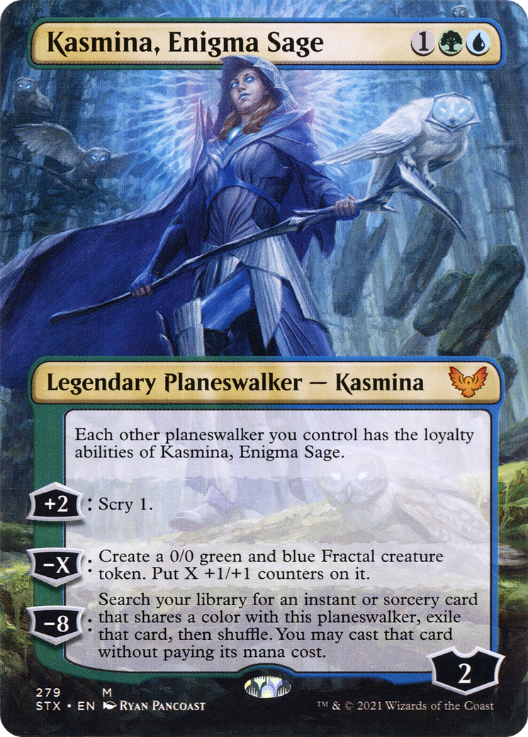 Kasmina, Enigma Sage (279) (Borderless)