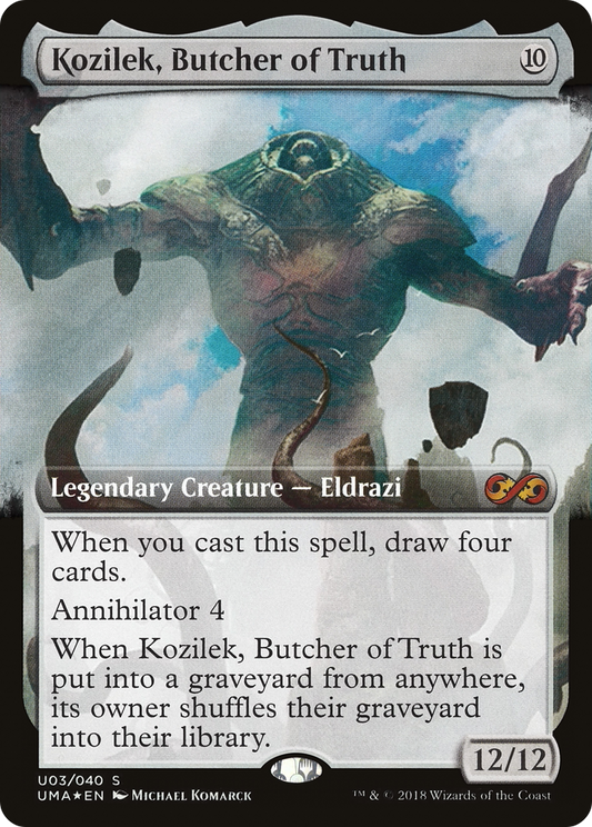 Kozilek, Butcher of Truth (U03) (Extended Art) - Foil
