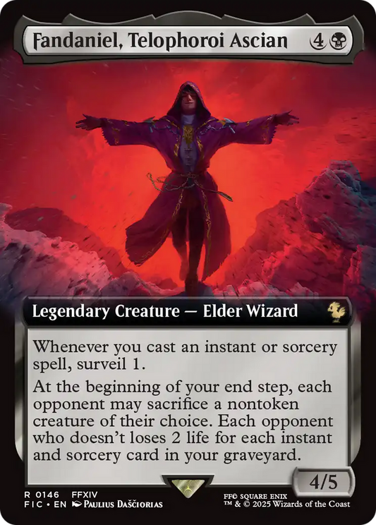 Fandaniel, Telophoroi Ascian (0146) (Extended Art) - Foil