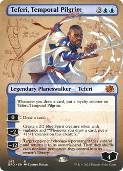 Teferi, Temporal Pilgrim (293) (Borderless) - Foil