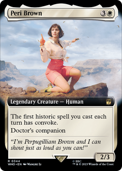 Peri Brown (0344) (Extended Art) - Foil