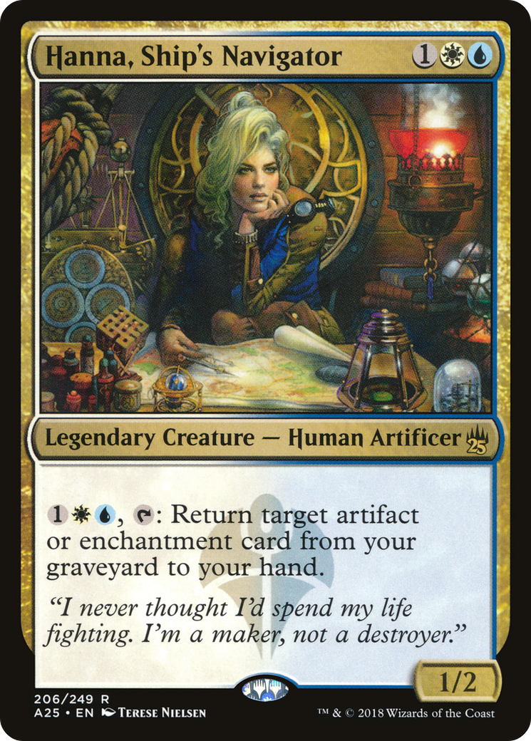 Hanna, Ship's Navigator - Foil