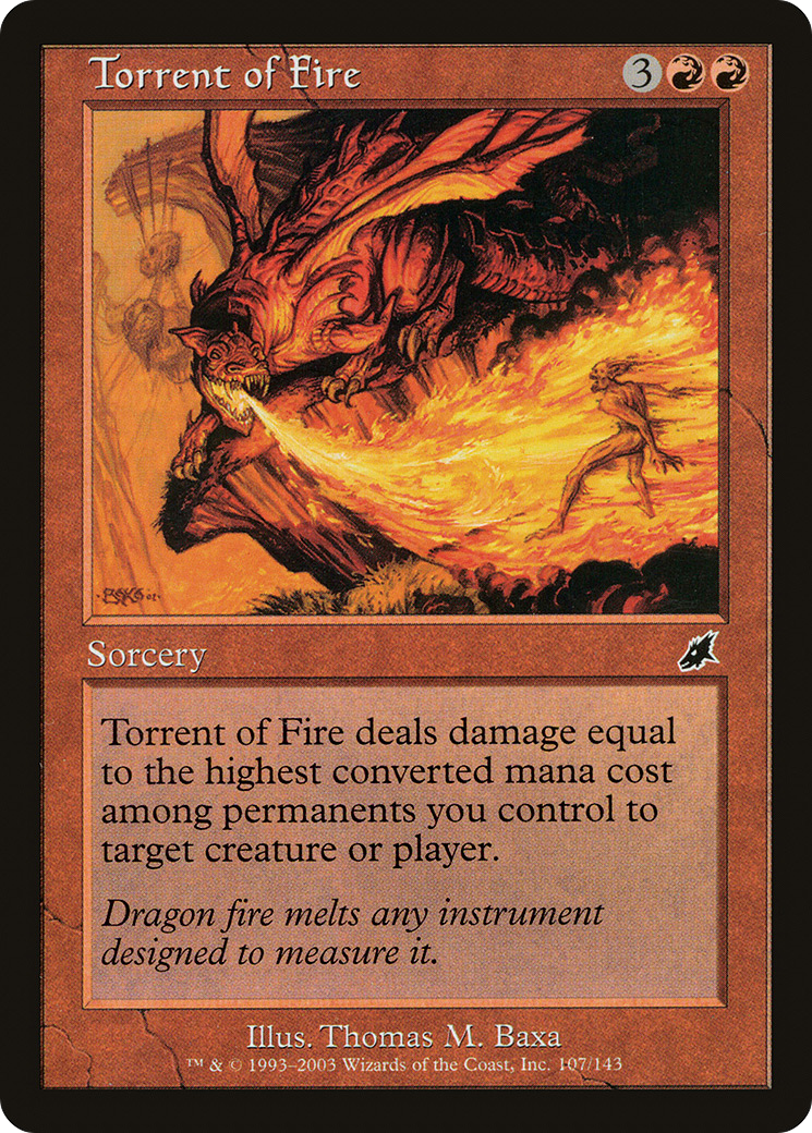 Torrent of Fire - Foil