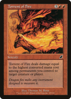 Torrent of Fire - Foil