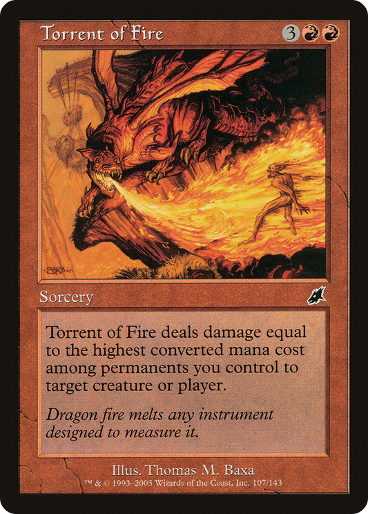 Torrent of Fire - Foil