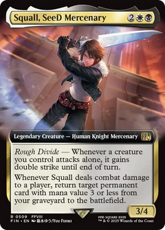 Squall, SeeD Mercenary (0509) (Extended Art) - Foil