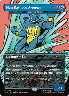 Man Ray, Eco Avenger [Deepglow Skate] (2362) (Borderless) (SLD) - Foil
