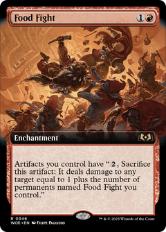 Food Fight (0346) (Extended Art)