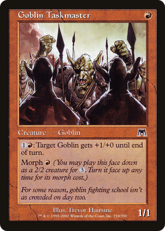 Goblin Taskmaster - Foil