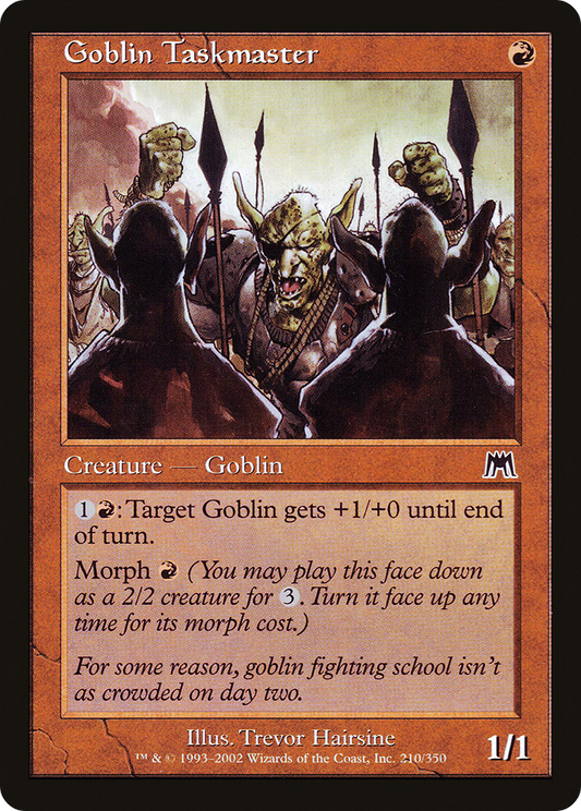 Goblin Taskmaster - Foil
