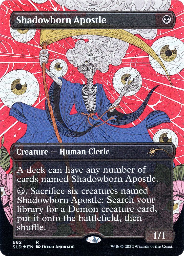 Shadowborn Apostle (682) (Borderless) - Foil