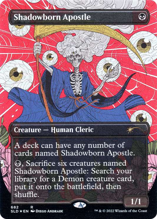 Shadowborn Apostle (682) (Borderless) - Foil