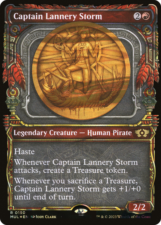 Captain Lannery Storm (0150) (Showcase) - Halo Foil